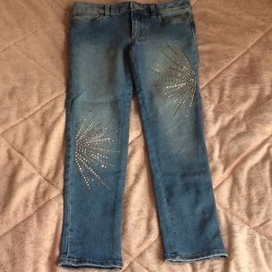 Gap size 7 jewel jeggings
